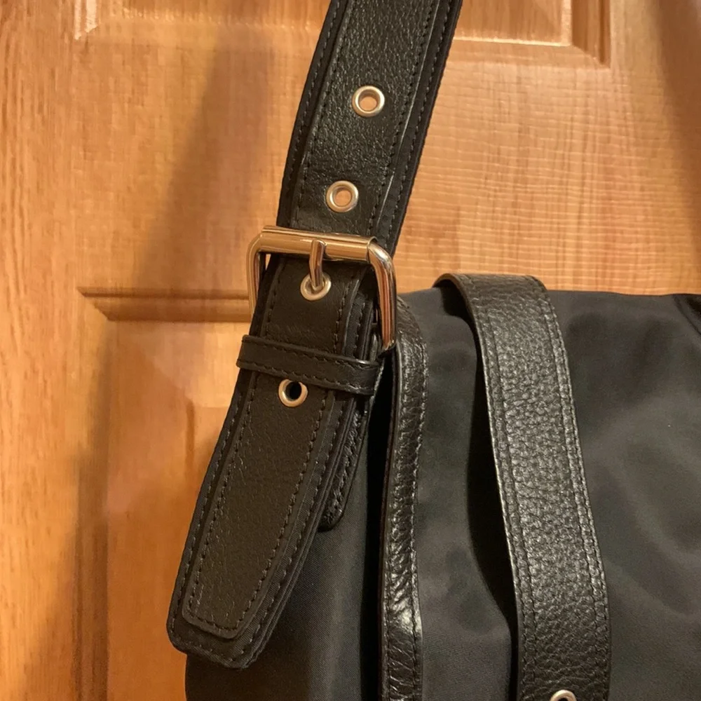 Talbots Black Multi-Pocket Bag